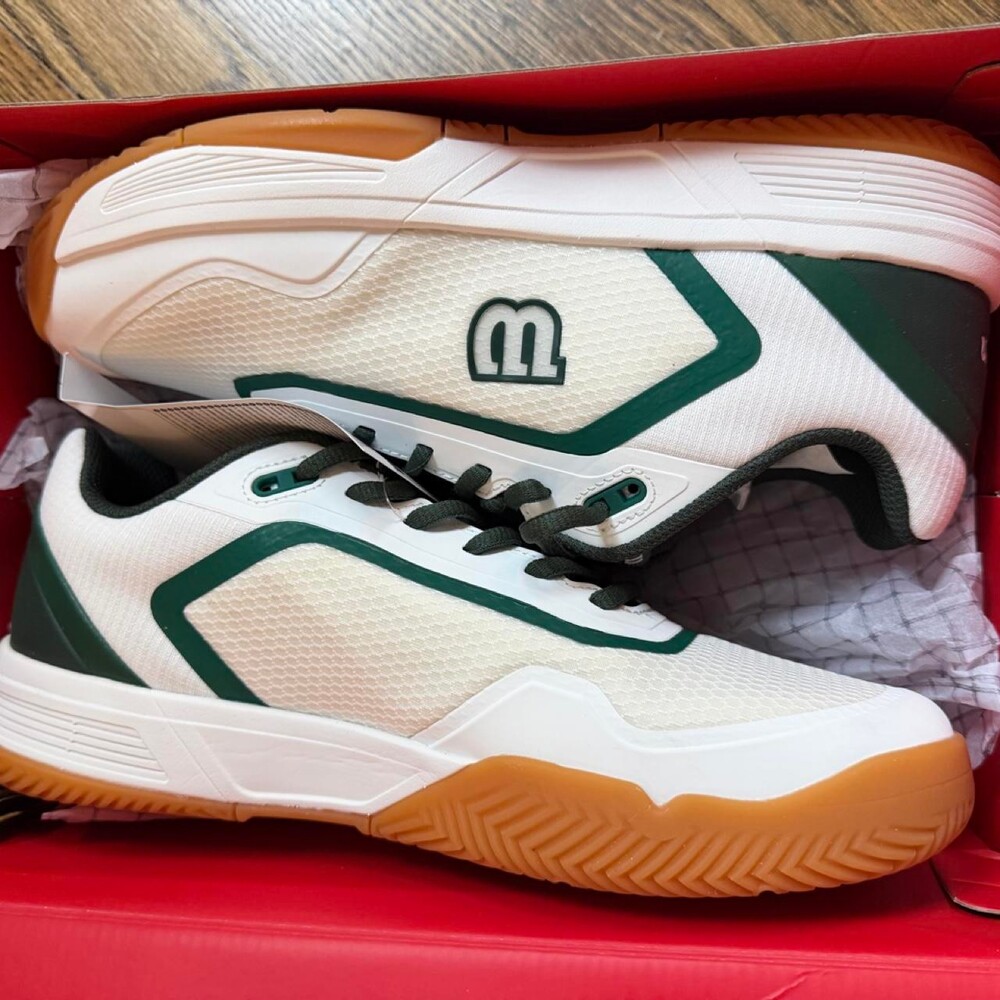Wilson CourtGlide SD 340 white with green accents tennis shoes